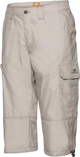 NORDCAP Herren Capri Hose, Kurze kittfarbene Wander- & Trekkinghose, Cargohose für Männer, Bermuda-Shorts, 3/4 Outdoorhose für den Sommer, Gr. 24 – 60, Menge: 1 Stück von NORDCAP