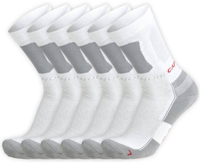 Nordcap Sportsocken (Set, 6-Paar) mit zahlreichen funktionellen Zonen von Nordcap