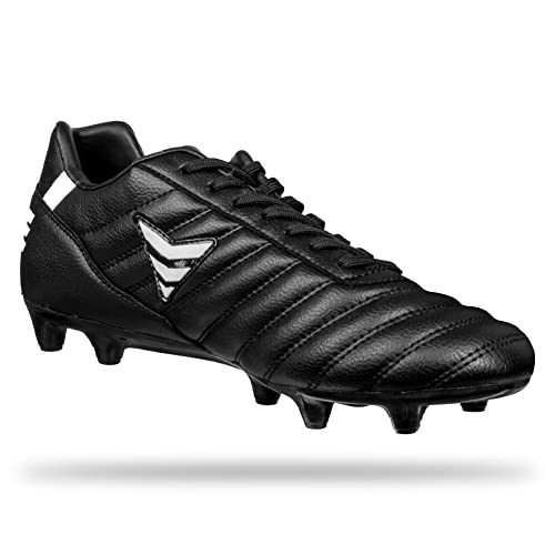 Nordcore Fußballschuhe - Schnürverschluss Fussballschuhe Herren und Damen – Fußball schuhe mit reaktionsfreudiger, rutschfester Laufsohle – Football Shoes mit Stollenmuster für verschiedene Bodentypen von Nordcore