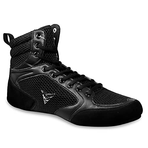 Nordcore Ringerschuhe Mat Ace - Leichte Kampfsport Boxschuhe - hoher Traktion Gewichtheberschuhe für Herren und Damen - Wrestling Schuhe von Nordcore