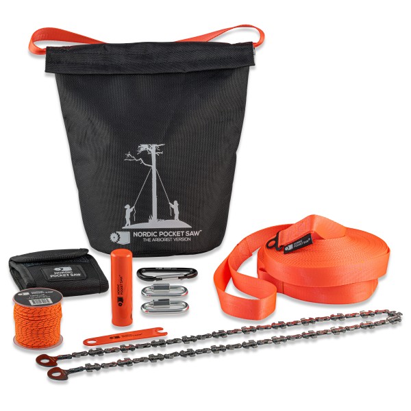 Nordic Pocket Saw - Arborist Version 2 - Säge Gr Chain Length: 83 cm orange/schwarz Nordic Pocket Saw - Arborist Version 2 - Säge Gr Chain Length: 83 cm orange/schwarz von Nordic Pocket Saw