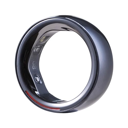 Nordic ProStore Smart Ring – Smartringe für Herren und Damen – Smartring zur Überwachung Schlaf und Herzfrequenz - Fitness Ring mit 5 Tagen Batterielaufzeit, 5ATM wasserdicht, APP für iOS & Android von Nordic ProStore