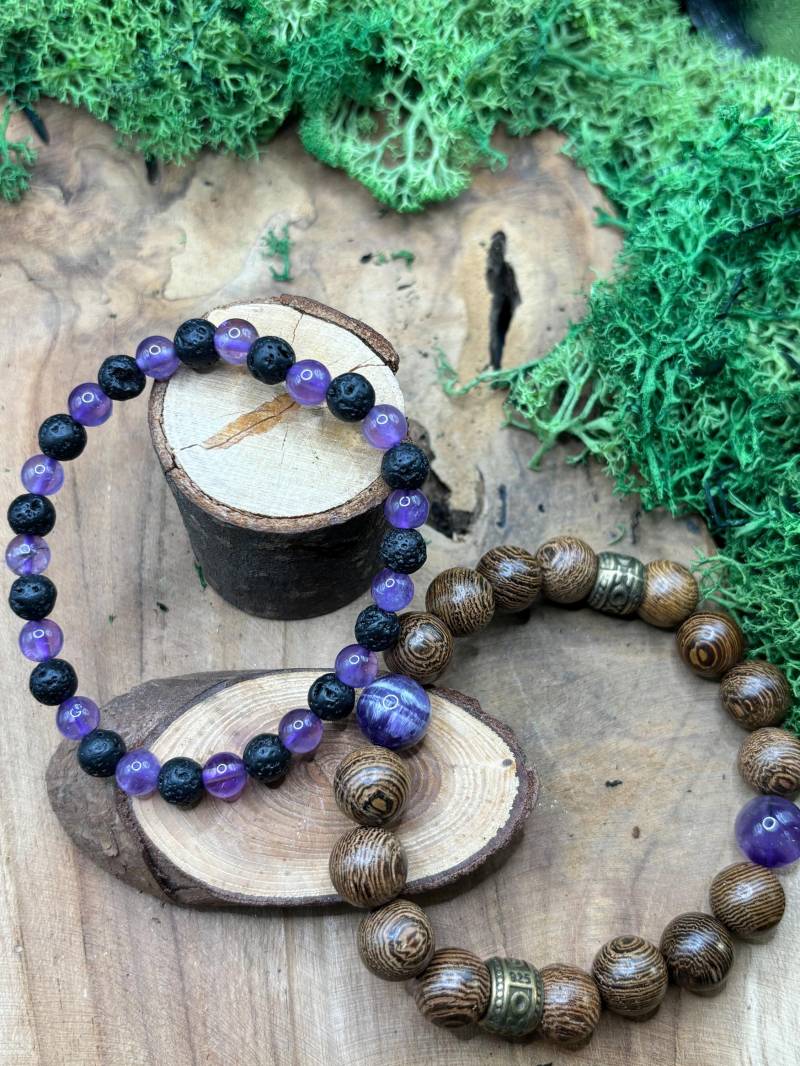 Amethyst Armband Geschenkset von NordicMystery