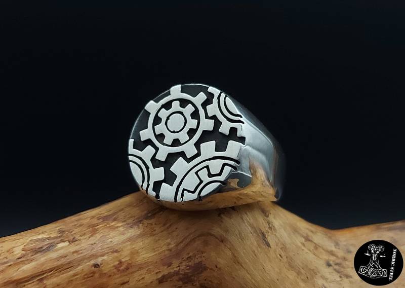 sterlingsilber Ring 925 Zahnrad Mechaniker Geschenk Ringe Zahnräder Werkstatt Mechatroniker Schmuck Echtsilber Neu sterlingsilber Ring 925 Zahnrad Mechaniker Geschenk Ringe Zahnräder Werkstatt Mechatroniker Schmuck Echtsilber Neu von NordicSteel
