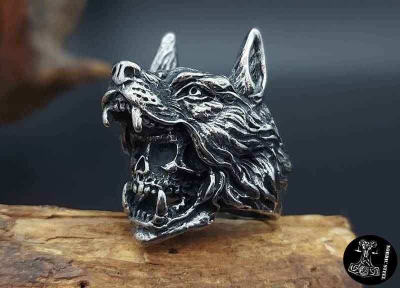 xl Ring Schädel Im Wolfskopf Wolf Skull Schmuck Wikinger Biker Mittelalter Geschenk Totenkopf Groß Riesig Edelstahl Massiv Hochwertig Neu xl Ring Schädel Im Wolfskopf Wolf Skull Schmuck Wikinger Biker Mittelalter Geschenk Totenkopf Groß Riesig Edelstahl Massiv Hochwertig Neu von NordicSteel