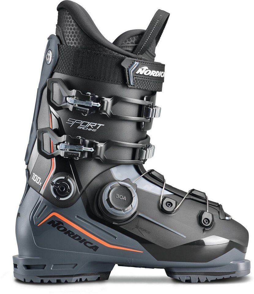 Nordica SPORTMACHINE 3 100 X BOA (GW) BLACK/ANTHRACITE/RED Alpinschuh von Nordica