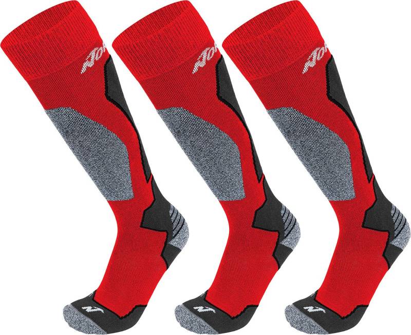 Nordica Skisocken NORDICA HIGH PERFORMANCE MEN 3er Pack Socken red/black/antrahcite von Nordica