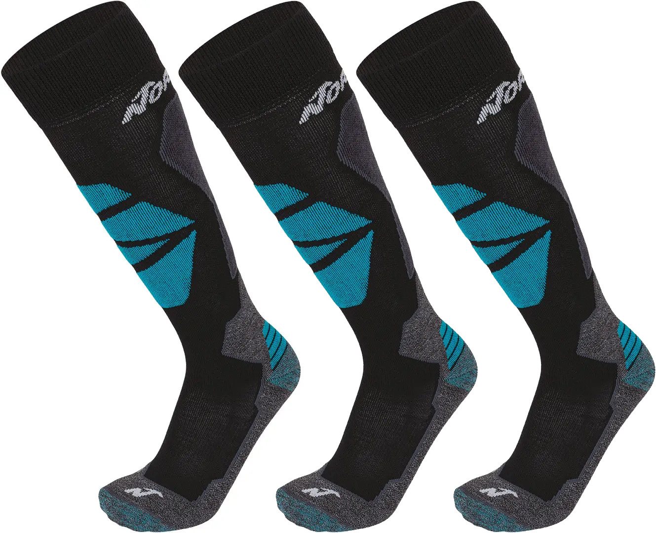 Nordica Skisocken NORDICA HIGH PERFORMANCE WOMEN 3er Pack Socken black/anthracite/eme von Nordica