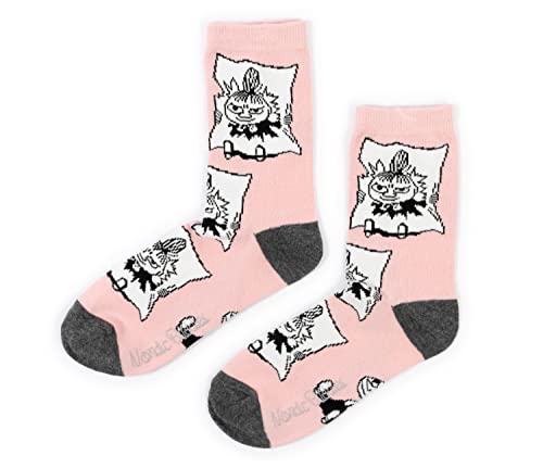 Nordicbuddies Little My Pranking Ladies Moomin Socks herrensocken, von Nordicbuddies