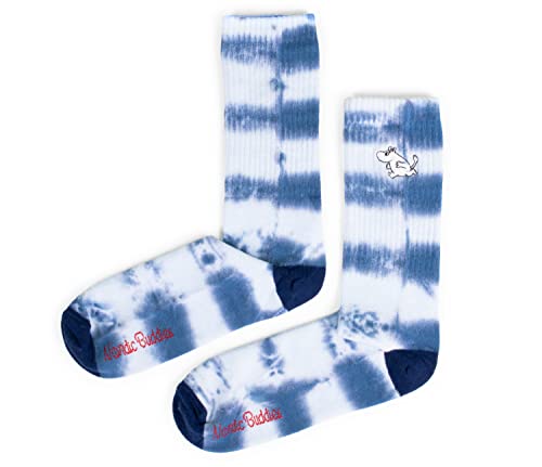 Moomintroll Tie Dye Men's Moomin Socks herrensocken, von Nordicbuddies