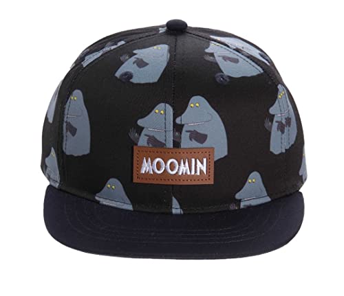 Nordicbuddies Unisex Kids The Groke's Evening Walk Moomin Cap, Black, Einheitsgröße von Nordicbuddies