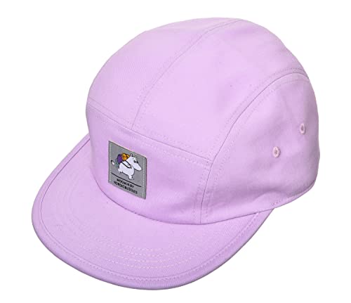 Nordicbuddies Unisex Moomintroll Adventure Adult Moomin Five Panel Cap, Lilac, One Size von Nordicbuddies