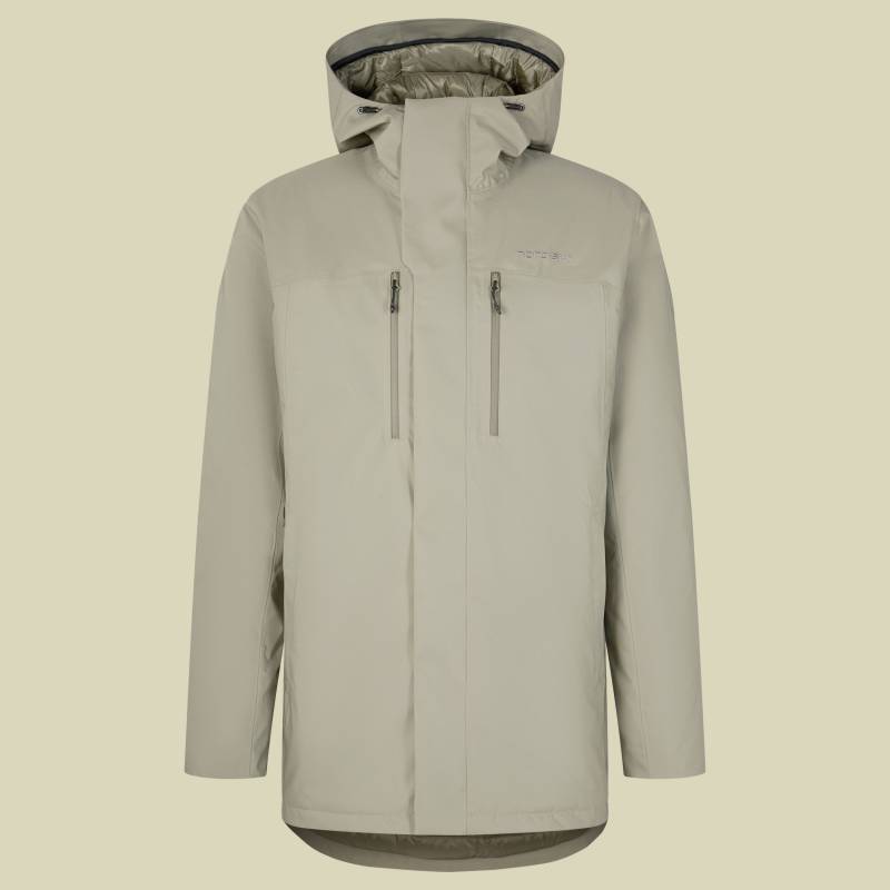 Lauge Harshell Down Jacket Men XL beige - vetiver green von Nordisk