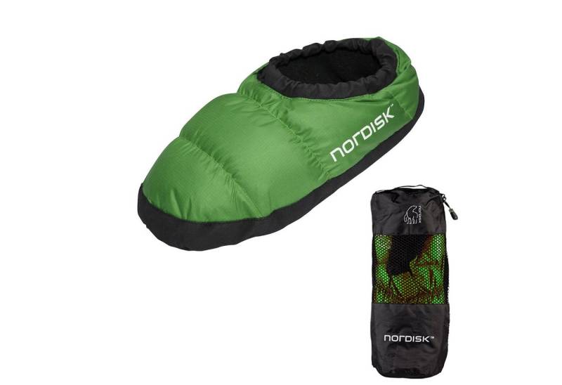 Nordisk Daunenschuhe Daunen Pantoffeln Puschen Hüttenschuhe Hausschuhe Hüttenschuh Bettschuh Damen & Herren von Nordisk