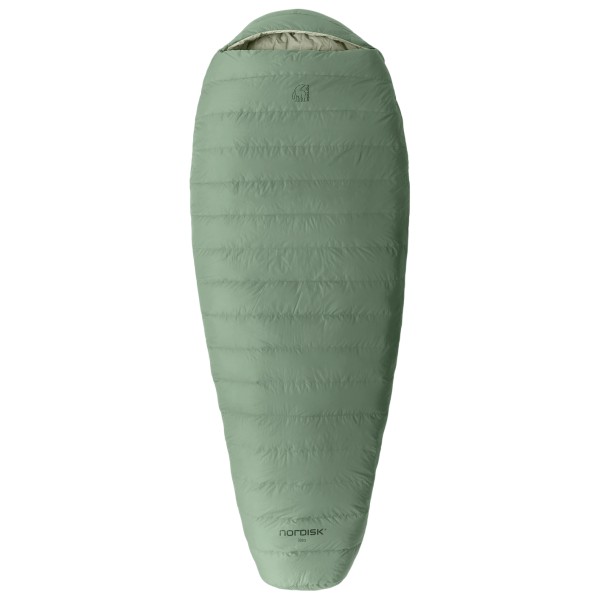 Nordisk - Ides ±0° Wide Mummy Sleeping Bag - Daunenschlafsack Gr XL - bis 205 cm grün von Nordisk