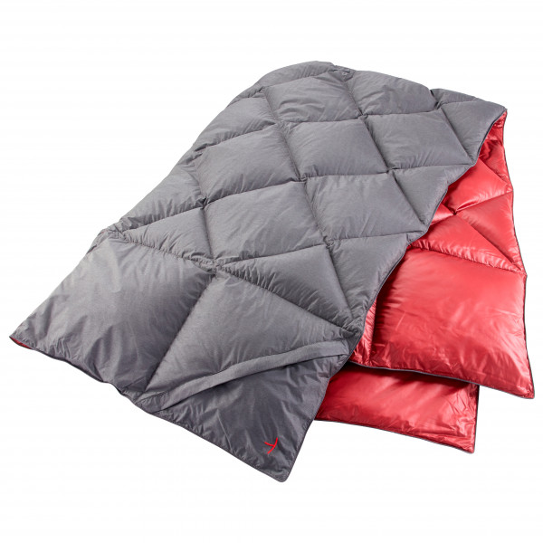 Nordisk - Kiby Packable Down Travel Blanket - Decke Gr 200 x 140 cm grau von Nordisk