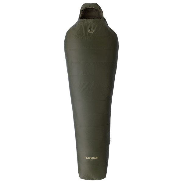Nordisk - Knuth +10° Mummy Sleeping Bag - Kunstfaserschlafsack Gr L - bis 190 cm grün von Nordisk