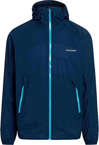 Nordisk Medby Ultralight 3-Lagen Jacke Herren blau Größe S 2022 Funktionsjacke von Nordisk