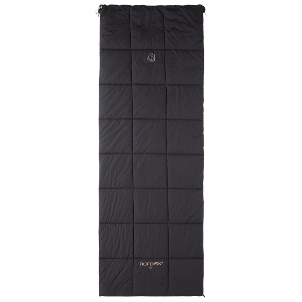 Nordisk - Sif ±0° Blanket Sleeping Bag - Kunstfaserschlafsack Gr M - bis 175 cm schwarz von Nordisk