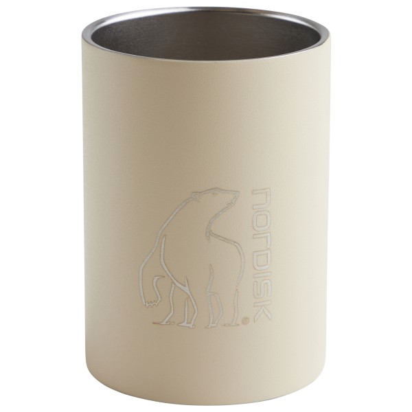 Nordisk - Steel Double Wall Mug - Isolierbecher Gr 300 ml beige von Nordisk