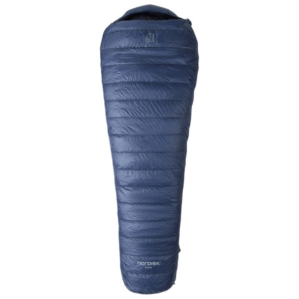 Nordisk - Walløe +10° Mummy Sleeping Bag - Kunstfaserschlafsack Gr XL - bis 205 cm blau von Nordisk