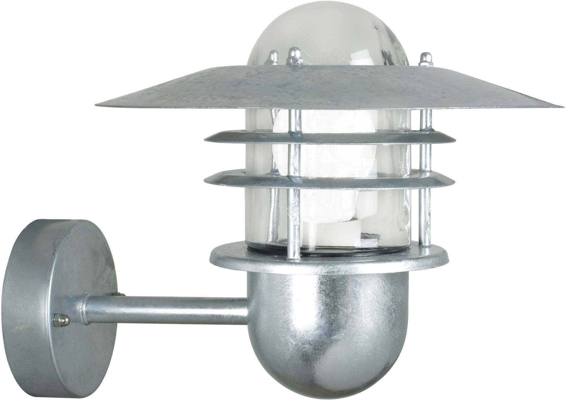 Nordlux Außen-Wandleuchte "AGGER" E27 Seewasserfest, Robustes verzinktes Gehäuse, 15 Jahre Garantie von Nordlux