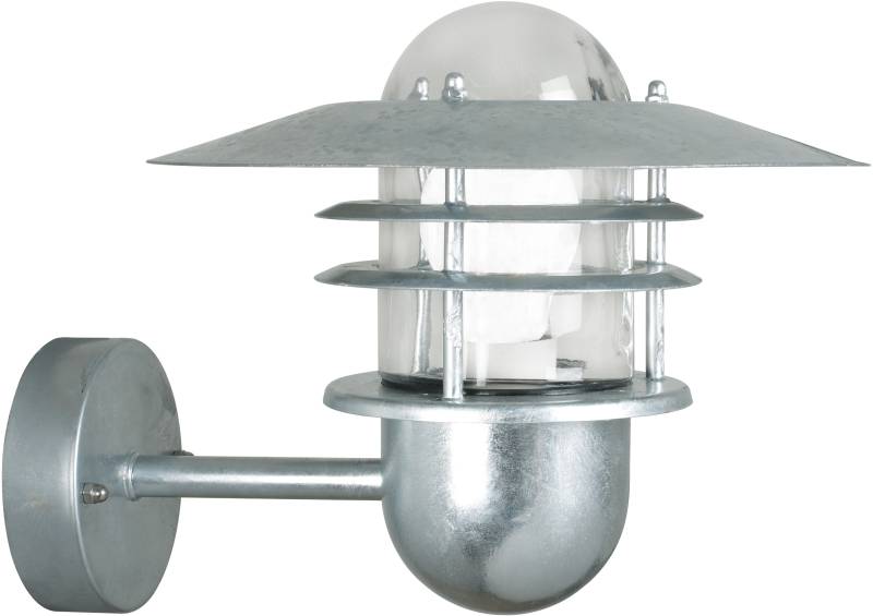 Nordlux Außen-Wandleuchte "AGGER" E27 Seewasserfest, Robustes verzinktes Gehäuse, 15 Jahre Garantie von Nordlux