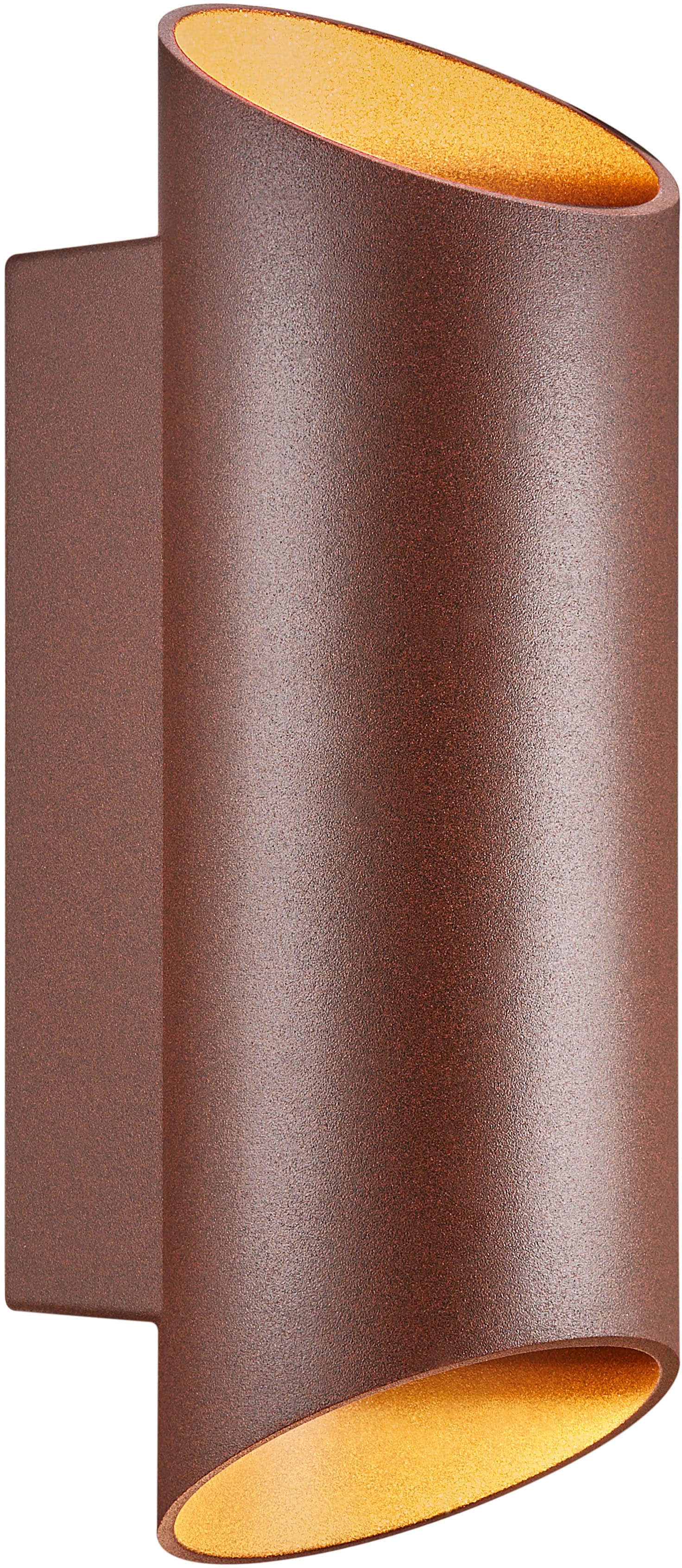 Nordlux Außen-Wandleuchte "Nico Round", Leuchtmittel GU10  ohne Leuchtmittel, Einfache Installation, Parallelschaltung möglich, IP54 geschützt von Nordlux