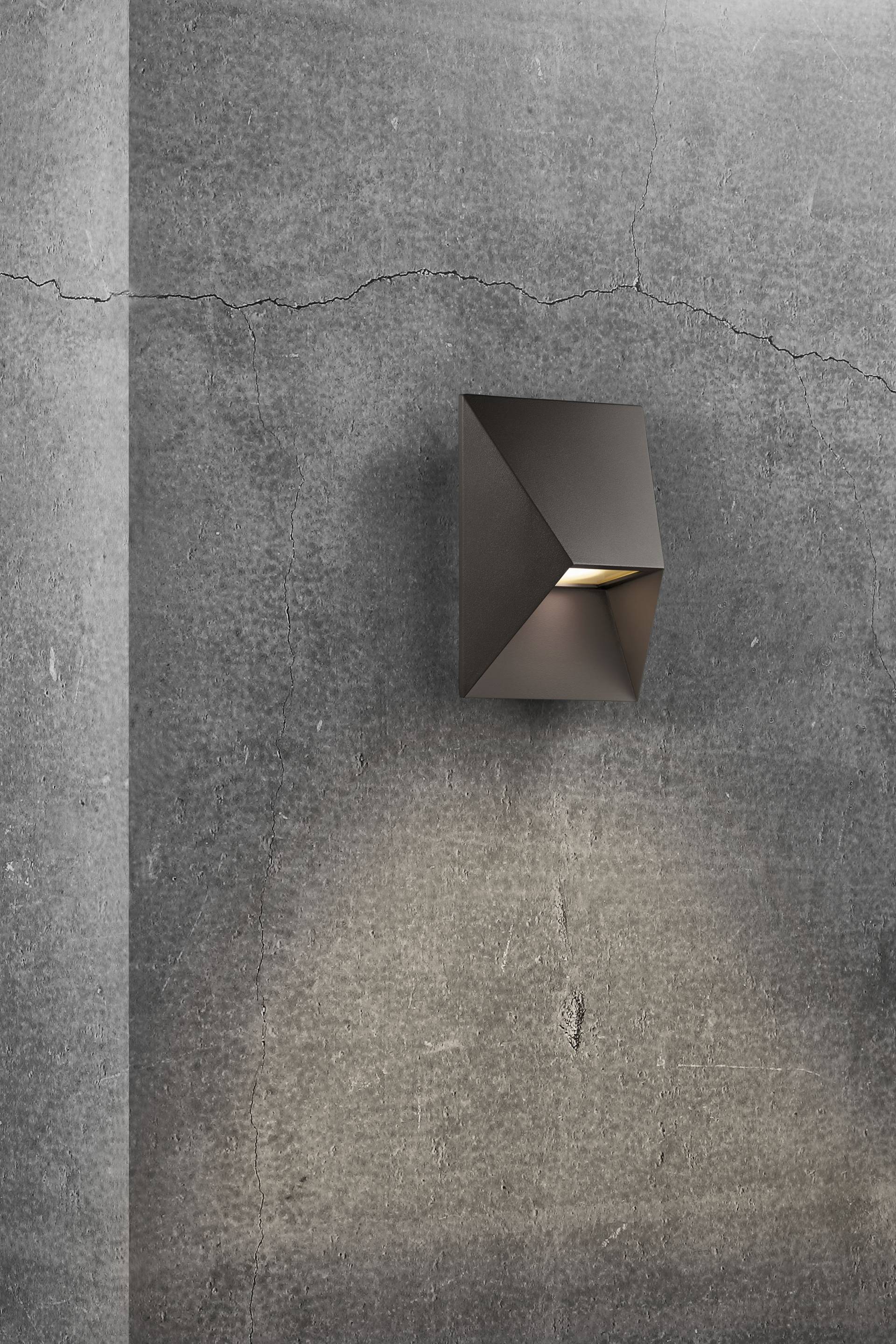 Nordlux Außen-Wandleuchte "Pontio" GU10 1 Stk. Architekturdesign, Parallelschaltung möglich, austauschbare Glühbirne von Nordlux