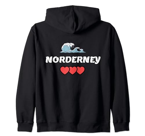 Nordsee Strand Urlaub Meer Norderney Ostfriesland Damen Kapuzenjacke Nordsee Strand Urlaub Meer Norderney Ostfriesland Damen Kapuzenjacke von Nordsee Urlaub Souvenir Meer Ostfriesland Outfit