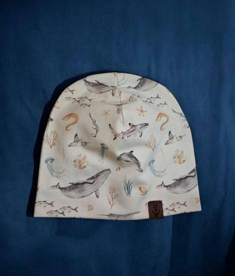Beanie Mütze Kinder Meerestiere von Nordstjerne