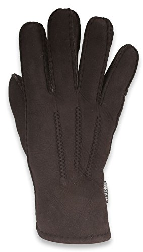Nordvek - Herren Handschuhe aus 100% echtem Schaffell - Dick - # 306-100 von Nordvek