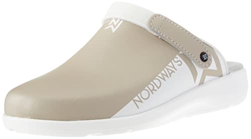 Nordways Damen Arielle Schuh für das Gesundheitswesen, beige, 38 EU von Nordways