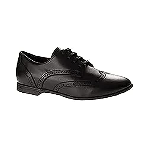 Nordways Damen Charlene Schuluniform-Schuh, Schwarz, 36 EU Schmal von Nordways