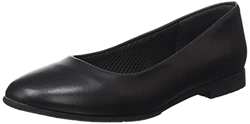 Nordways Damen SARA Schuluniform-Schuh, Schwarz, 37 EU Schmal von Nordways