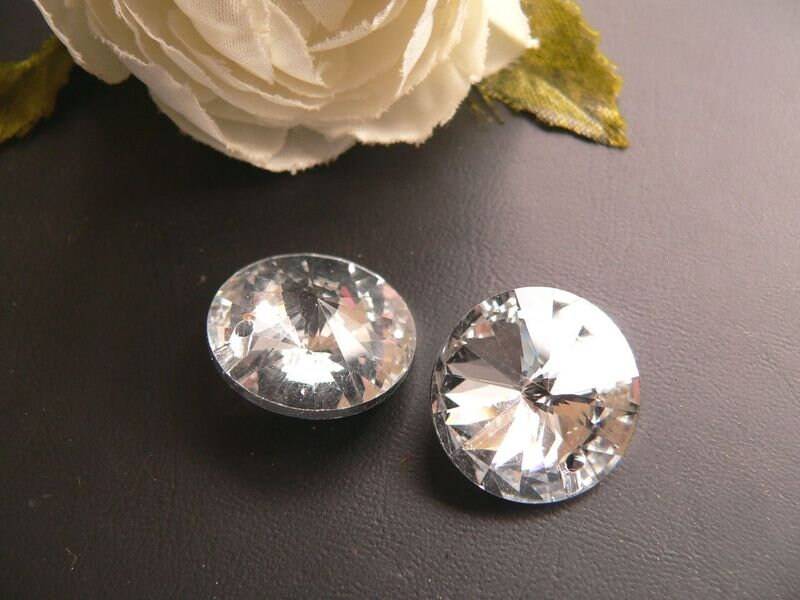 Gp080 - 3 Schmuckanhänger Funkelnder Glasanhänger von NorikasFundgrube