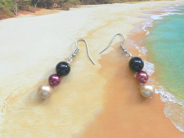 Or002 - Ohrhänger Deutschland Farben von NorikasFundgrube