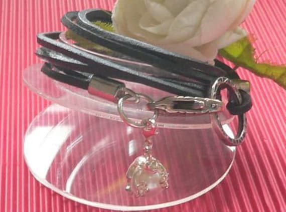 Sga035 - Vierkant Lederband 3 Umläufe Sga035 - Vierkant Lederband 3 Umläufe von NorikasFundgrube