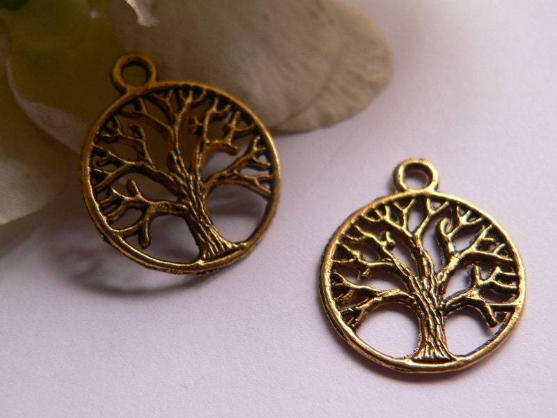 Tga004 - 3 Schmuckanhänger Lebensbaum von NorikasFundgrube