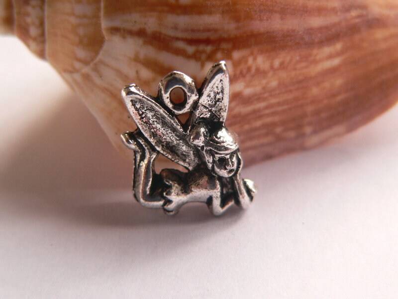 Tsa228 - 5 Schmuckanhänger Elfe von NorikasFundgrube