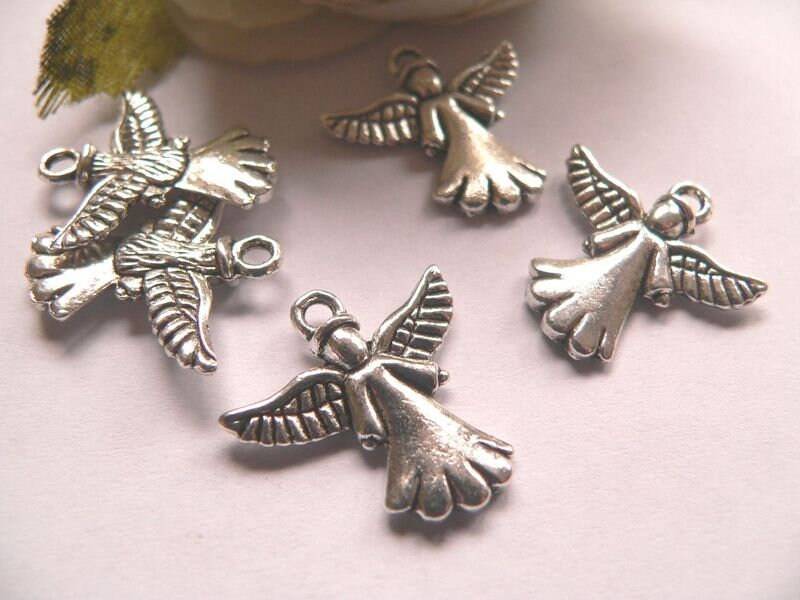 Tsa368 - 5 Schmuckanhänger Engel von NorikasFundgrube