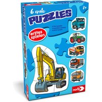 Noris 6 erste Puzzles – Fahrzeuge von Noris