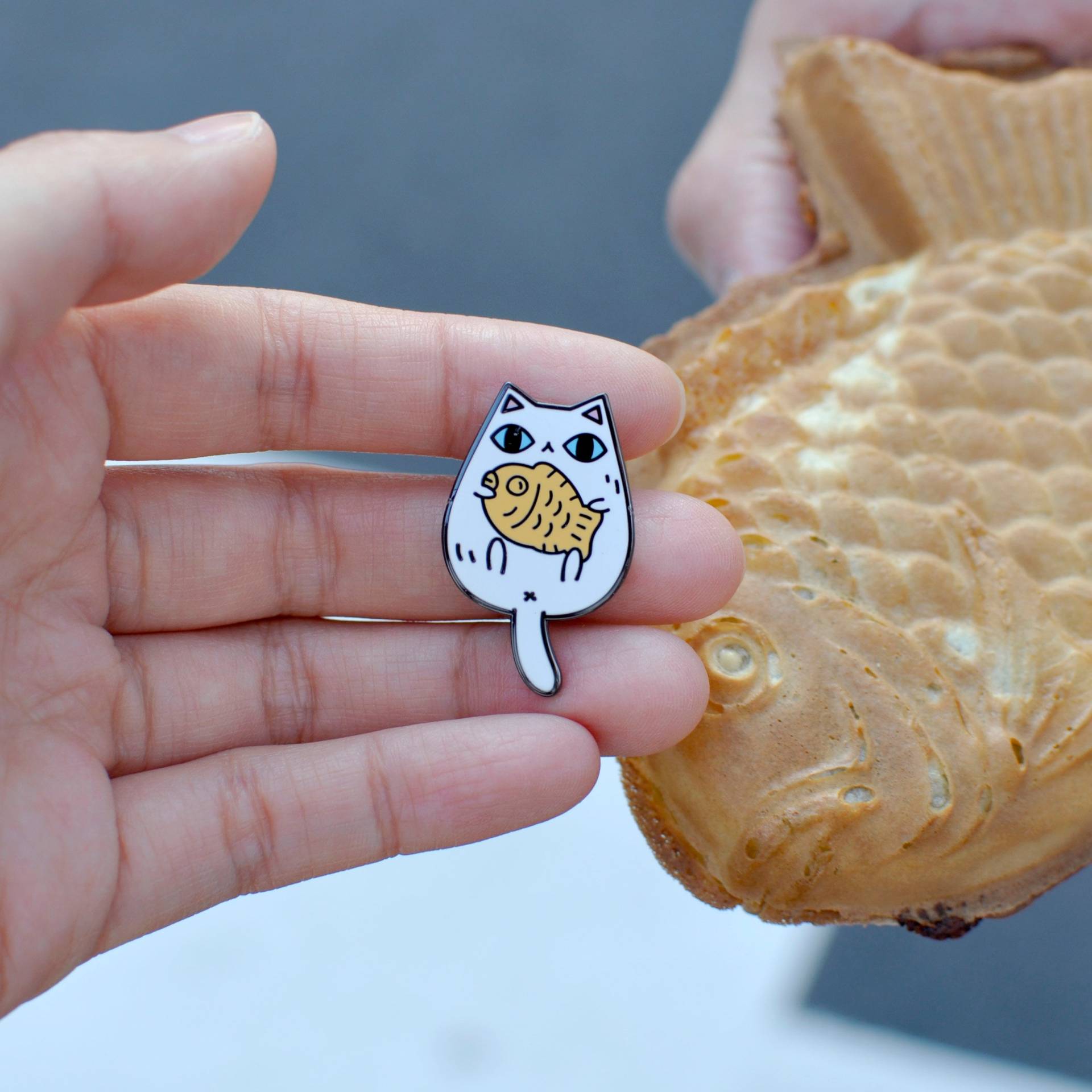 Katzen Liebhaber Geschenk, Weiße Katze Emaille Pin, Süße Pin Für Katzenliebhaber, Haustier Anstecknadel Katzen Liebhaber Geschenk, Weiße Katze Emaille Pin, Süße Pin Für Katzenliebhaber, Haustier Anstecknadel von Noristudio
