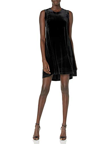 Norma Kamali Damen Sleeveless Swing Dress Cocktailkleid, schwarz, Klein von Norma Kamali