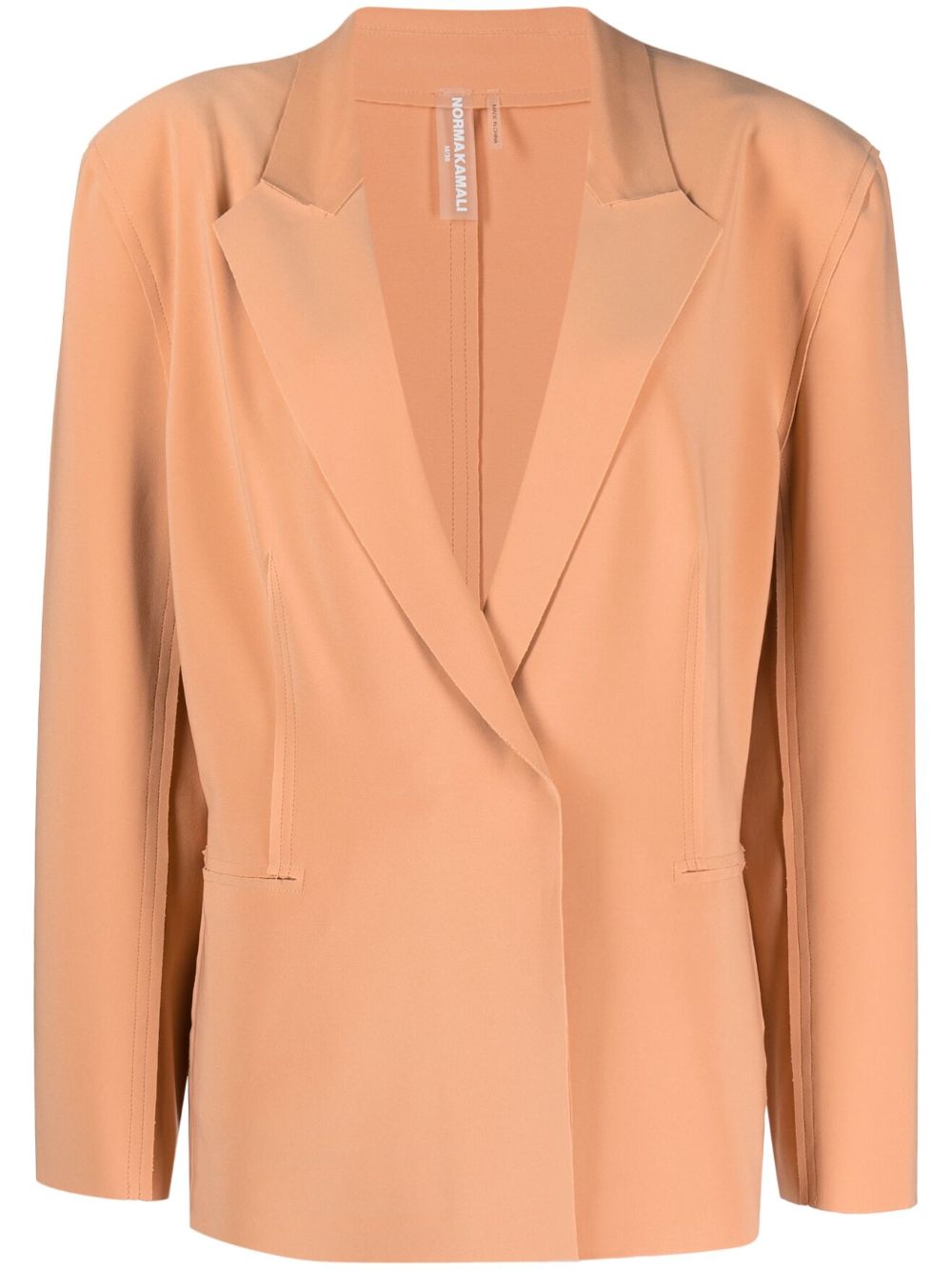 Norma Kamali Einreihiger Blazer - Orange von Norma Kamali