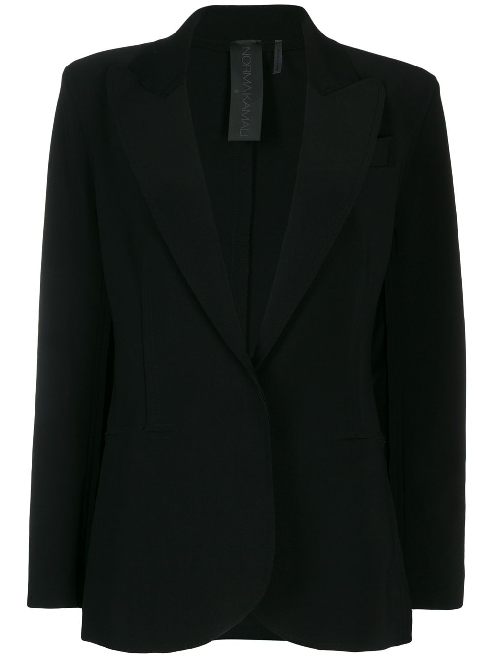 Norma Kamali Schmaler Blazer - Schwarz von Norma Kamali