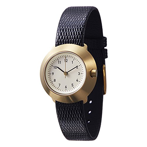 Projects Watches Normal Timepieces Fuji Edelstahl Gebürstet IP Gold Weiß Leder Schwarz Frau Uhren Projects Watches Normal Timepieces Fuji Edelstahl Gebürstet IP Gold Weiß Leder Schwarz Frau Uhren von Projects Watches