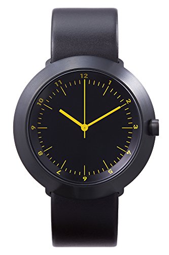 Projects Watches Normal Timepieces - Fuji - Edelstahl Gebürstet IP Schwarz Bernstein Unisex Uhren Projects Watches Normal Timepieces - Fuji - Edelstahl Gebürstet IP Schwarz Bernstein Unisex Uhren von Projects Watches