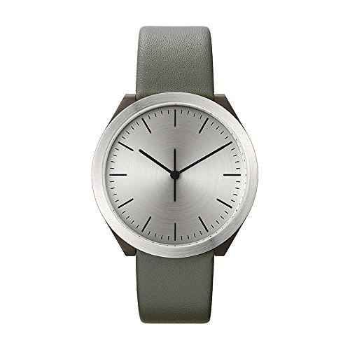 Projects Watches Normal Timepieces Hibi Quarz Edelstahl Gebürstet Silber Grau Leder Schwarz Herren Uhr Projects Watches Normal Timepieces Hibi Quarz Edelstahl Gebürstet Silber Grau Leder Schwarz Herren Uhr von Projects Watches