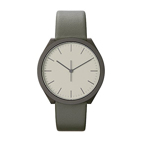 Projects Watches Normal Timepieces Hibi Quarz Edelstahl IP Matte Grau Leder Herren Uhr Projects Watches Normal Timepieces Hibi Quarz Edelstahl IP Matte Grau Leder Herren Uhr von Projects Watches